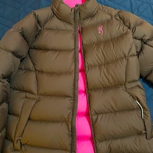Browning puffy jacket